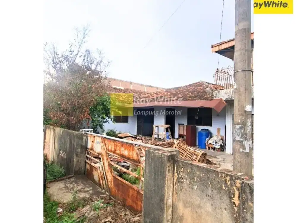 Dijual Tanah + bangunan di Kedaton, Bandar Lampung (Kode : ZA ALN 3836)