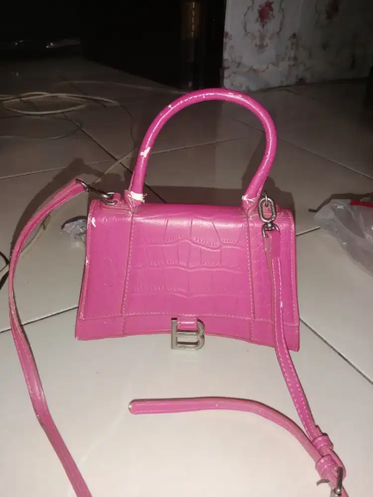 Balenciaga hourglass pink