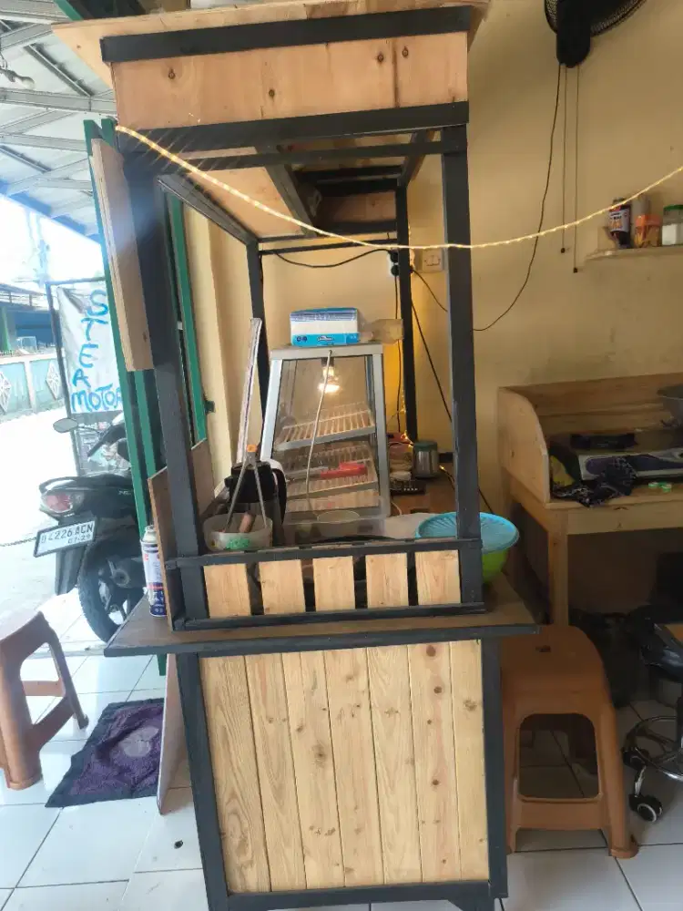 Roda Jualan booth dagang