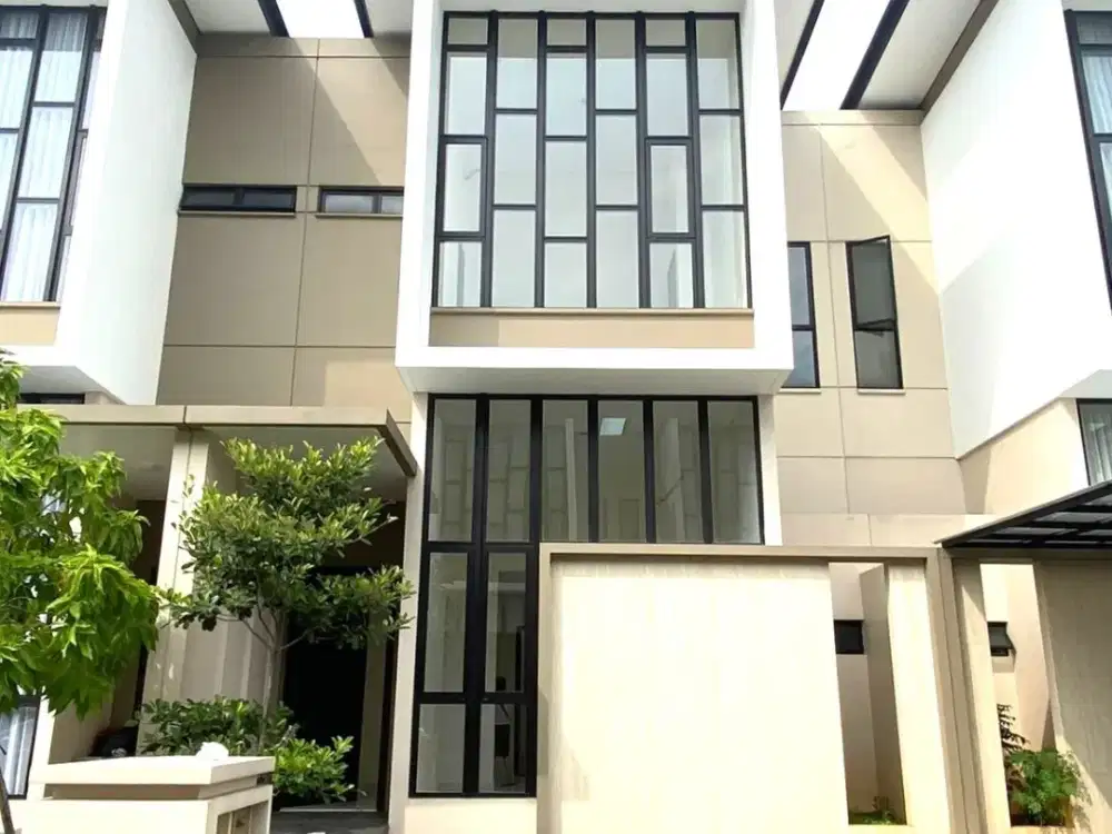 Rumah Cluster Semayang Asya luas 7x14 98meter type 3KT JGC Jakarta Garden City Cakung