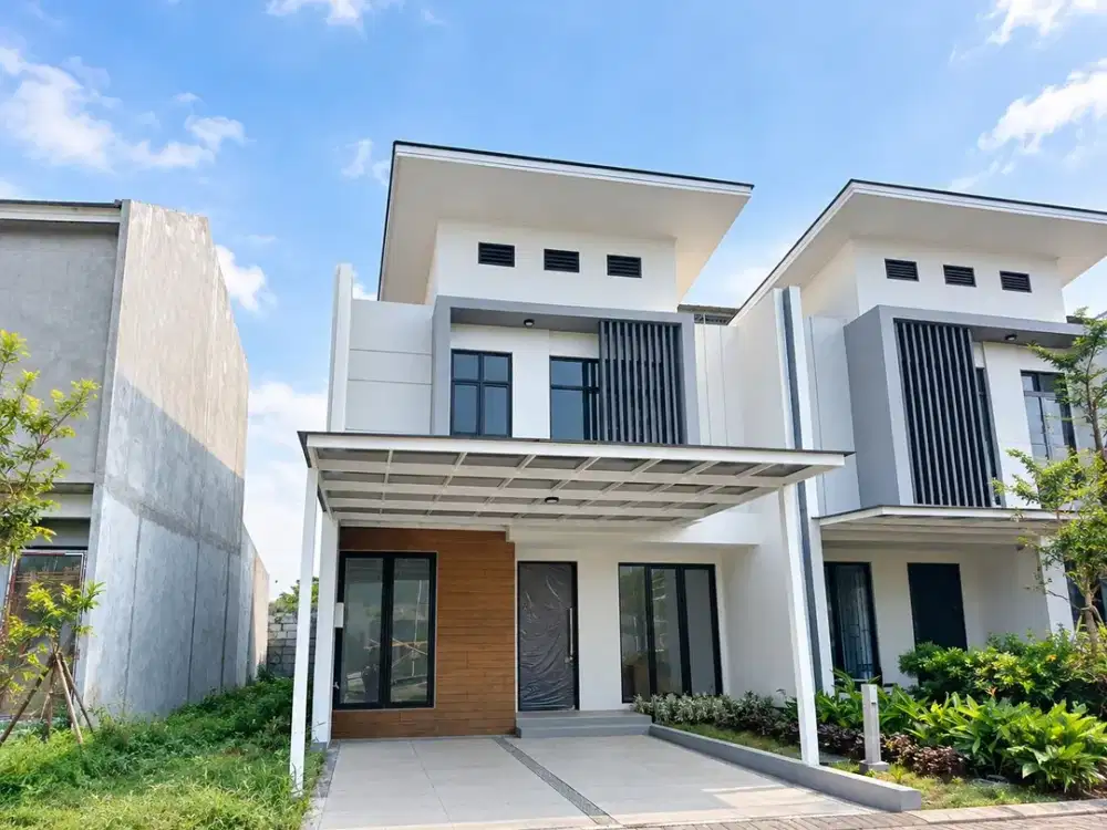 Rumah Cluster Shinano 2lt luas 130 7x18 irr JGC Jakarta Garden City Cakung