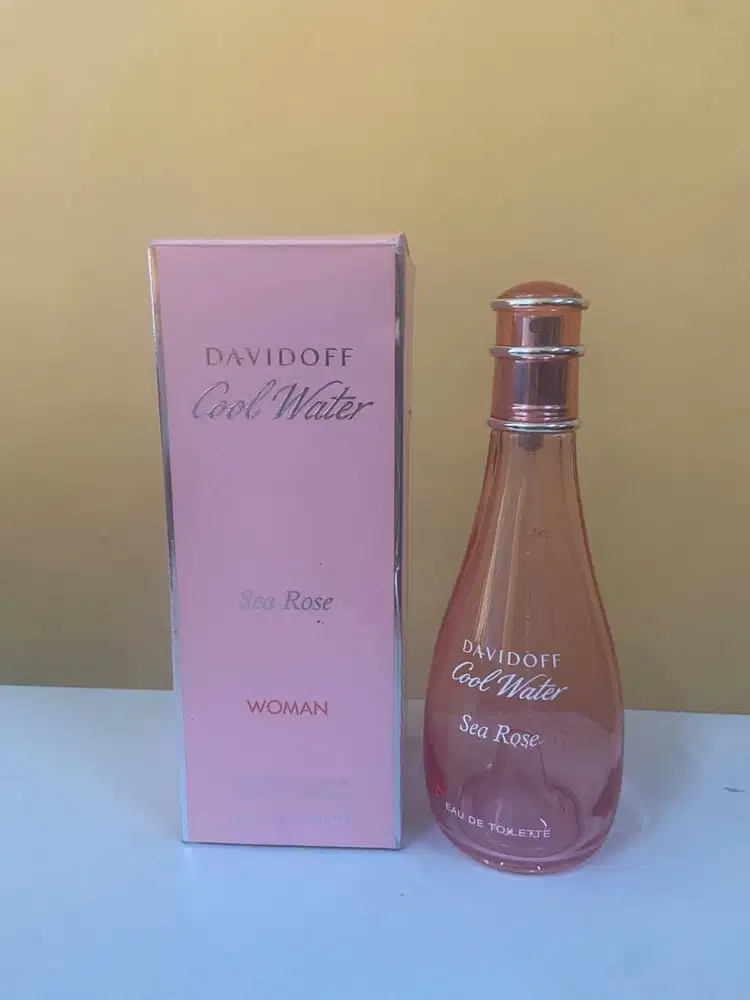 BOTOL PARFUM  DAVIDOF COOL WATER SEA ROSE WOMAN