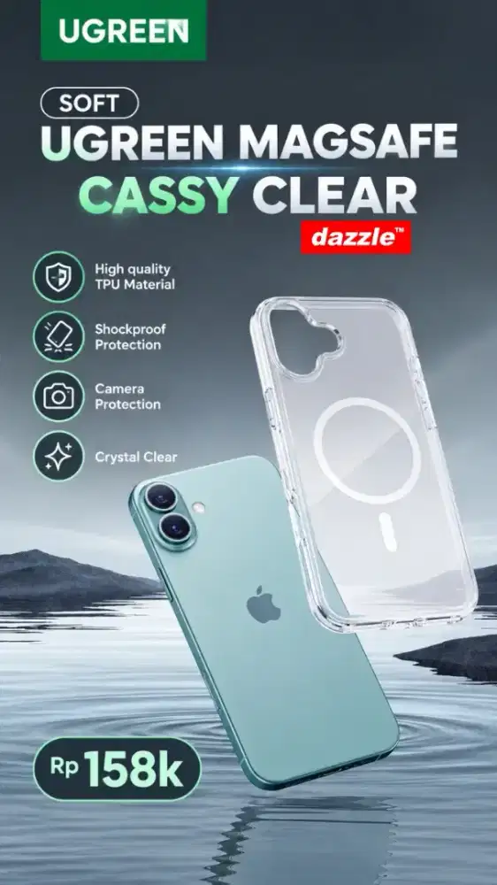 Soft Ugreen Magsafe Cassy Clear