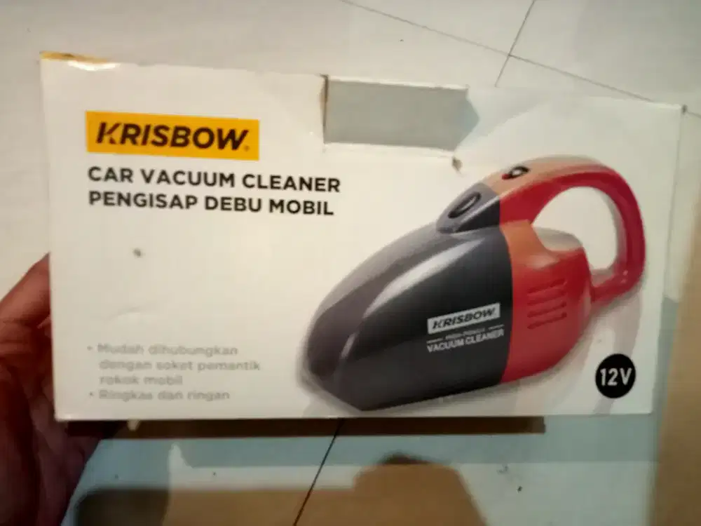 Krisbow Alat Penghisap Debu Mobil [12V]