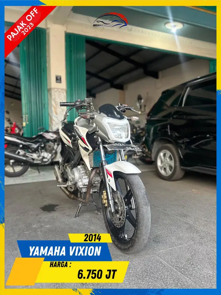 YAMAHA VIXION 2014 SIAP ANGKUT MASZEHH HIKMAH MOTOR KEPUH