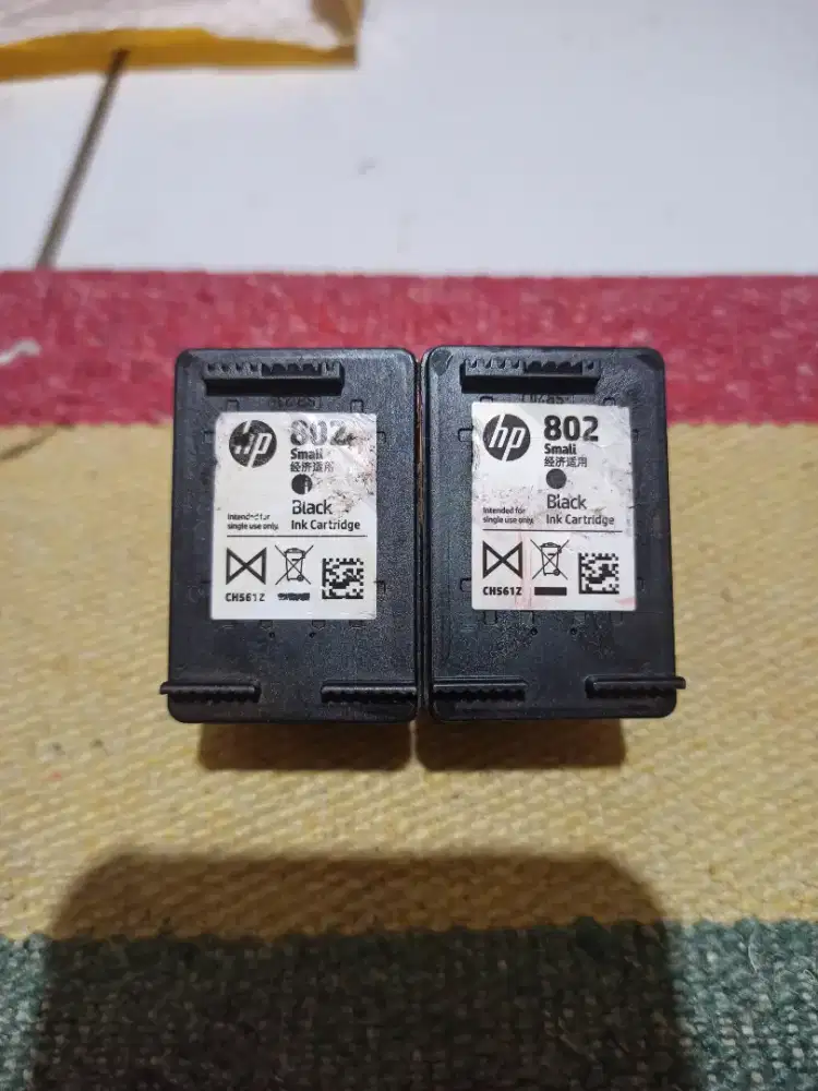 Catridge 802 Second dan Printer Second