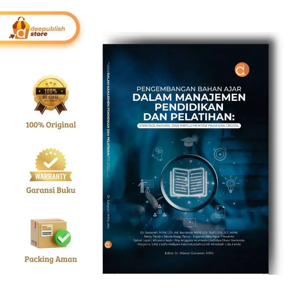 Buku Pengembangan Bahan Ajar Dalam Manajemen Pendidikan Dan Pelatihan