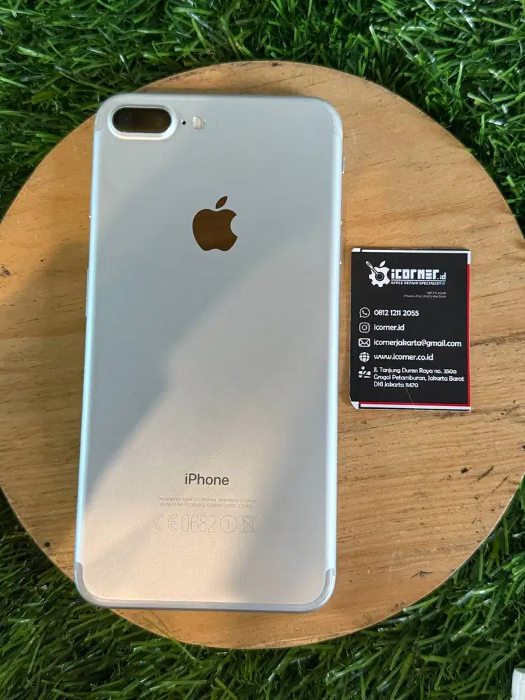 iPhone 7 Plus 256GB Silver Ex - inter | Second Original | Garansi Toko