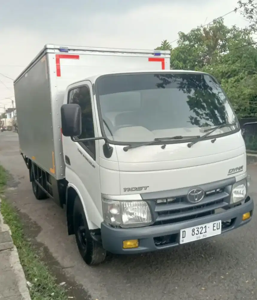 ENGKEL LONG !  TOYOTA DYNA 110 STL 2015 BOX ALUMUNIUM ISTIMEWA !!!