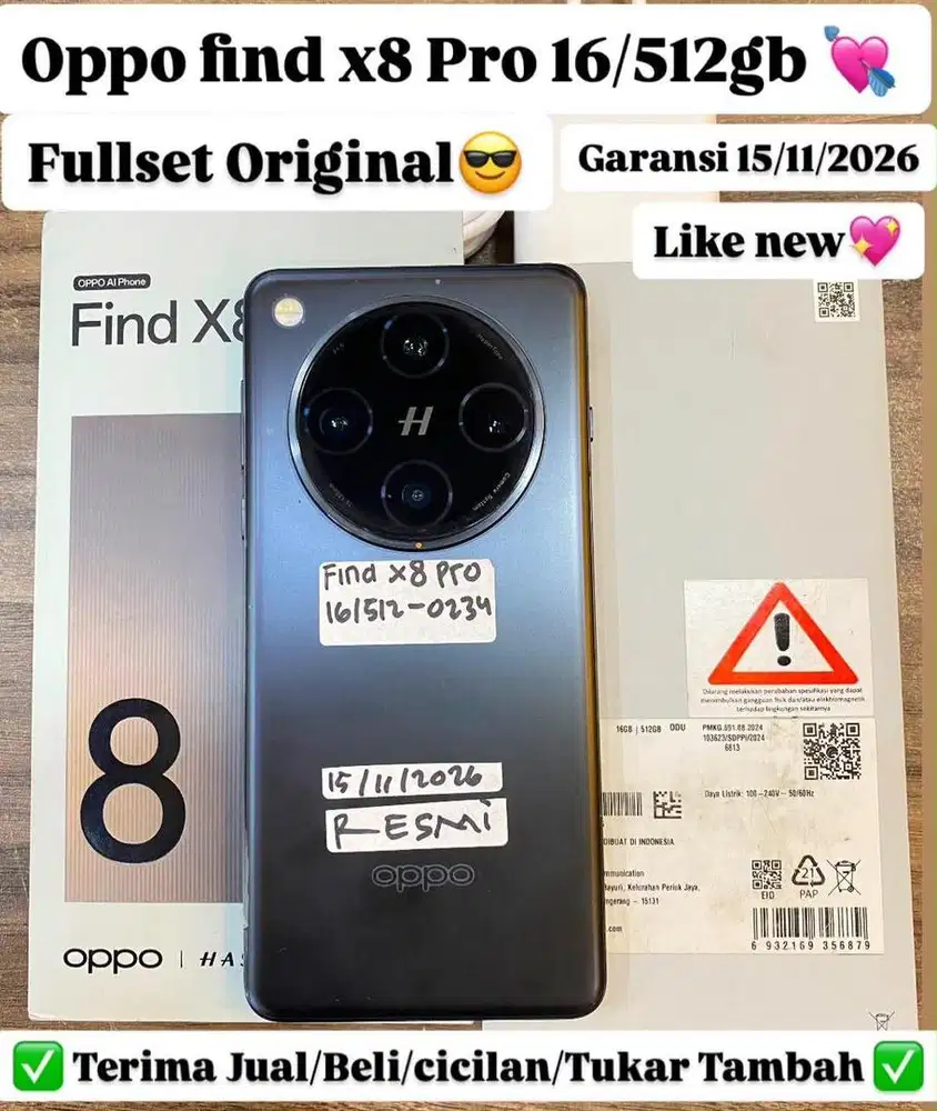 Oppo Find X8 Pro 16/512 Gb Black Resmi