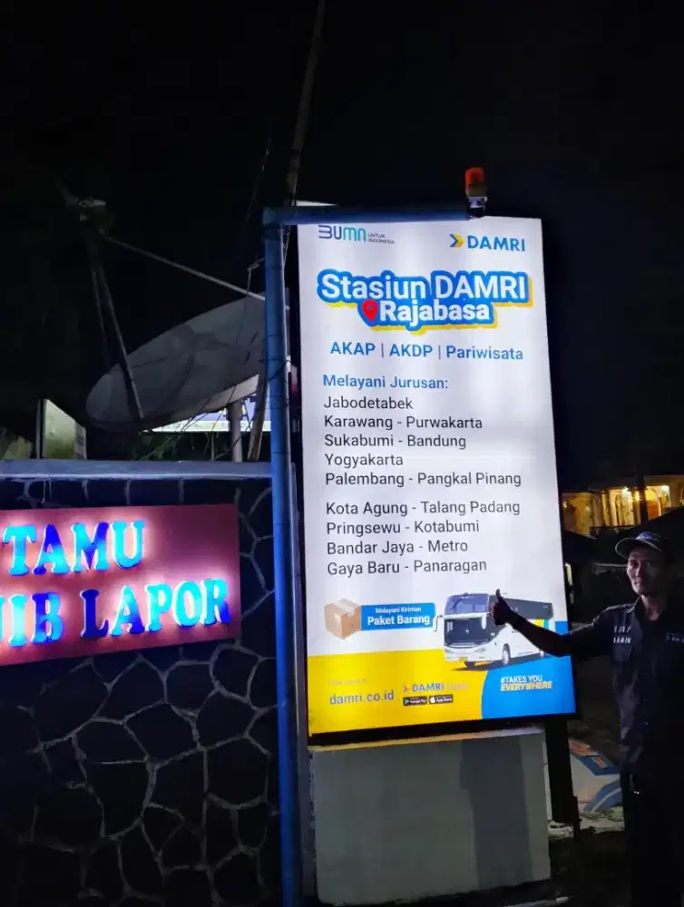 Neon Box Custome Lampung