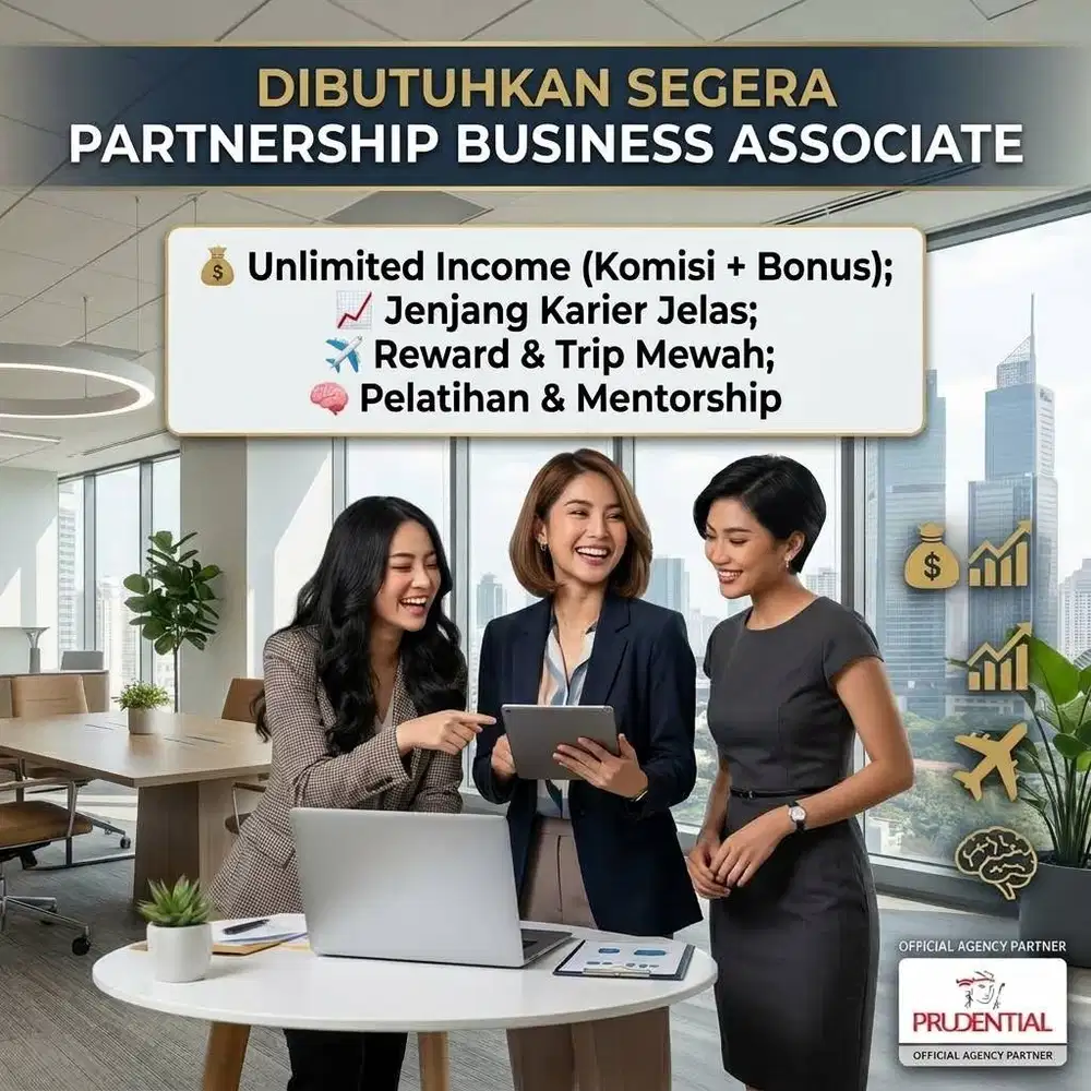 Partnership Business Associate Prudential (Komisi Tanpa Batas)
