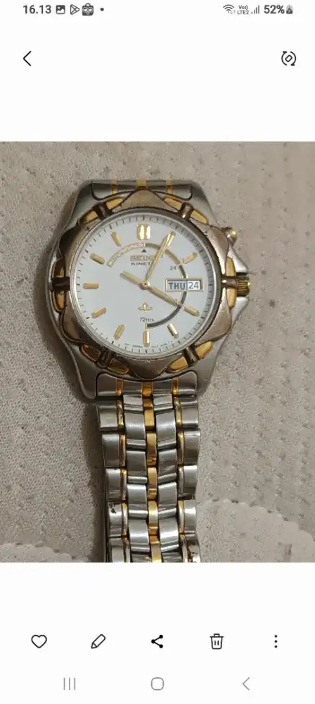 Jam tangan SEIKO KINETIC Original/ ASLI