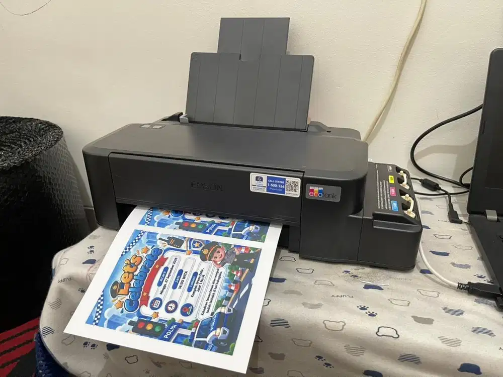 Printer EPSON L121 Second Baru 100 Lembar Print