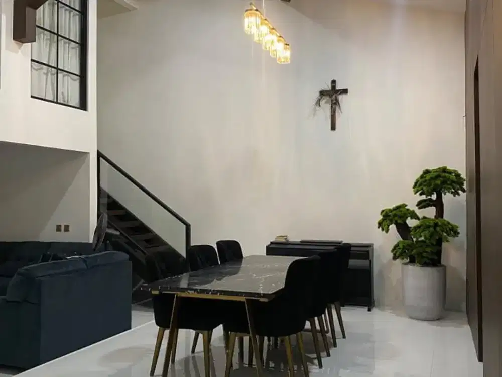 P LK Dijual Best Price Rumah Furnished Siap Huni di Kav DKI Meruya