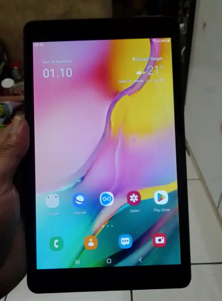 Samsung Tab A8 2019 4G 2/32 layar 8 inchi mulus