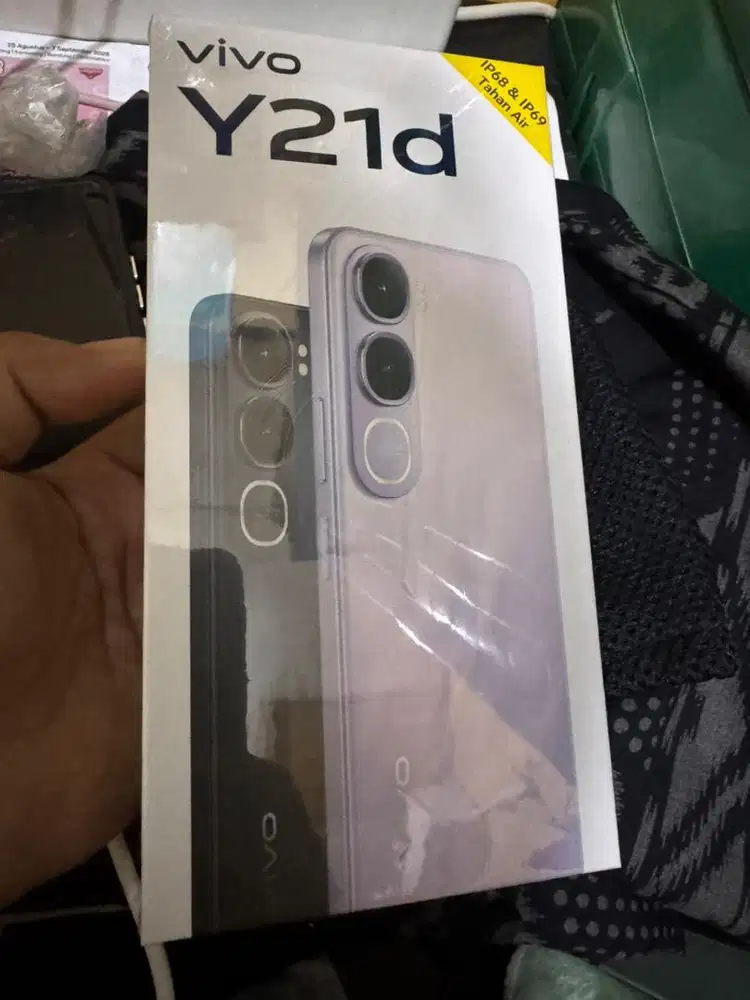 VIVO Y21d RAM 4GB+128GB. BNIB/BARU/SEGEL. GARANSI RESMI. SERKOT AREA
