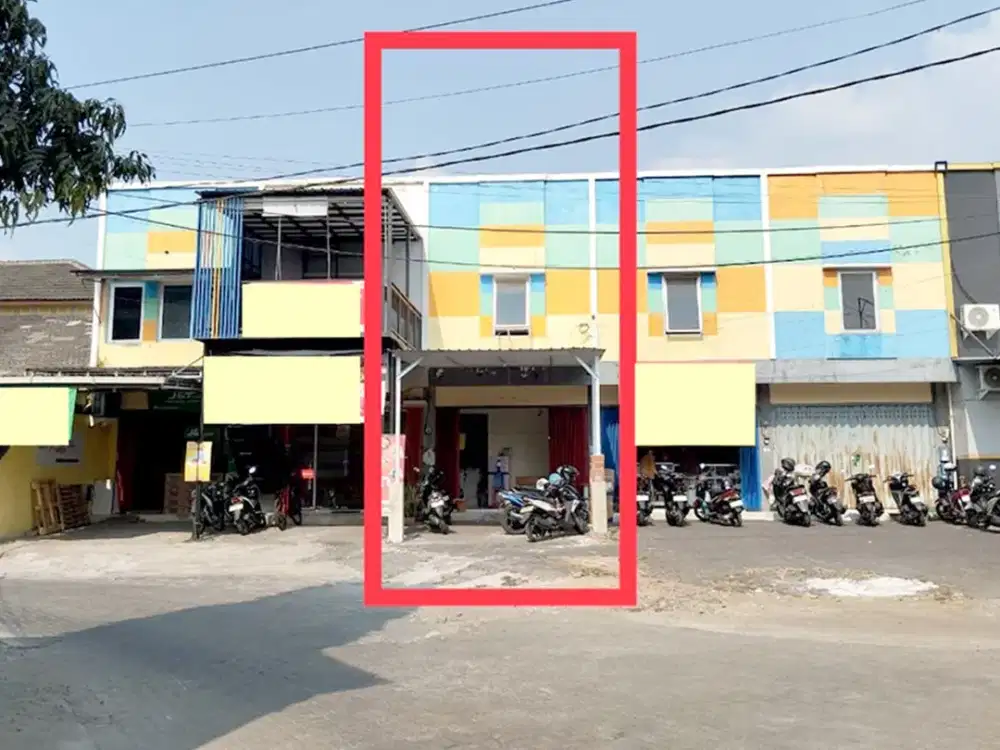 Ruko 2 Lantai Kawasan Padat Penduduk Cocok Utk Usaha Kuliner di Sawojajar