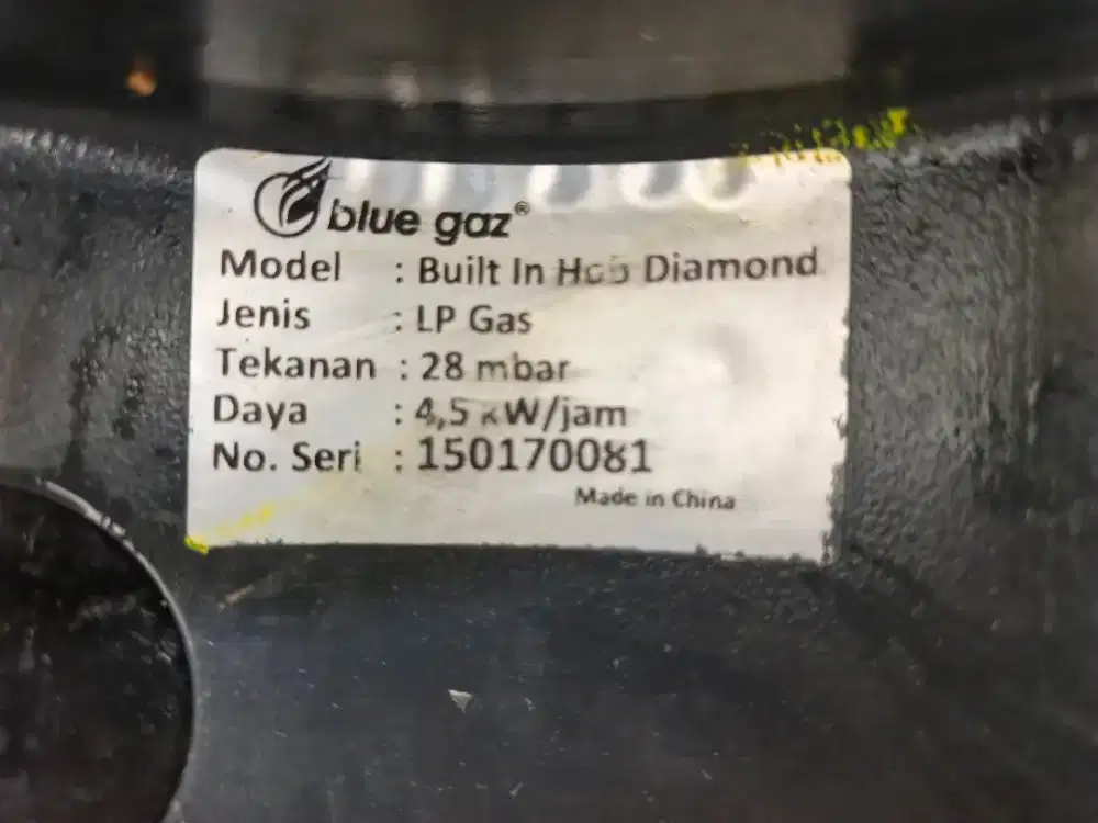Kompor gas blue gaz 2 tungku