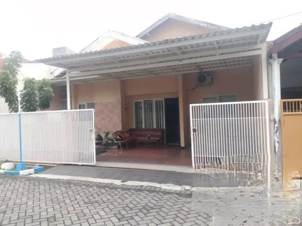 Rumah di Palm Square - Pondok Candra Waru - Sidoarjo Depan Gerbang Tol Juanda, Hadap Selatan Bonus AC 3 Unit