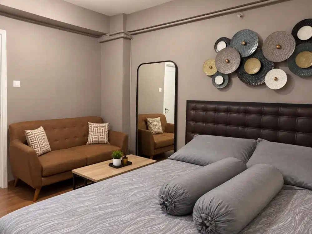 Di sewakan Apartemen Green Pramuka Full Furnished Murah