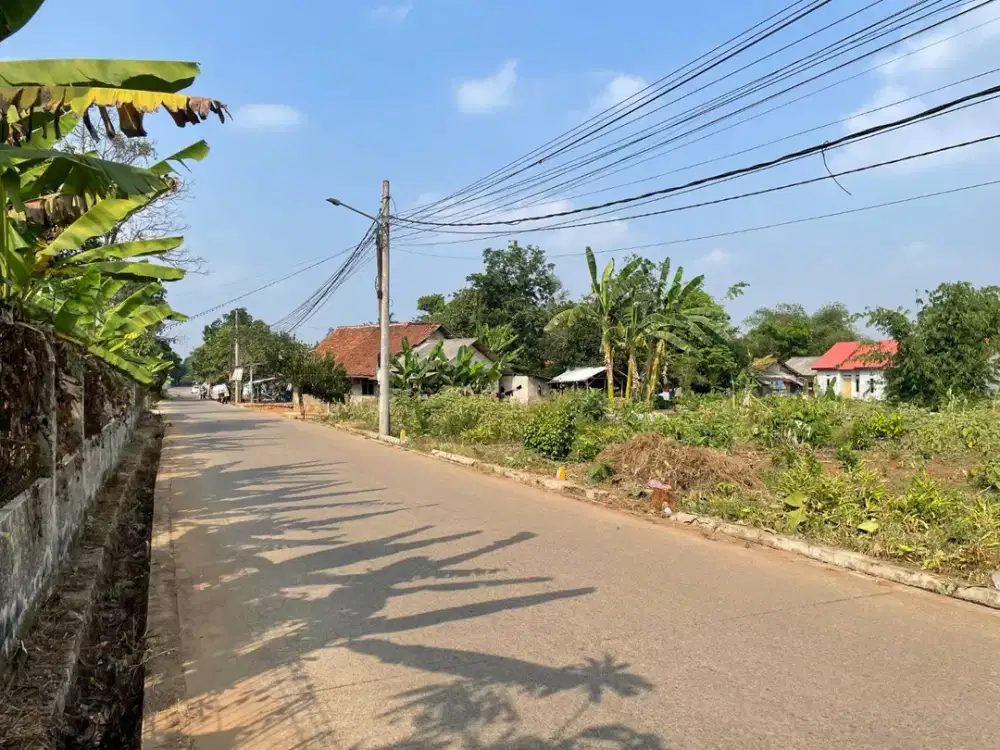 Tanah Kavling Cisauk Termurah - SHM - Lokasi Strategis Dekat Stasiun Jatake & Tol Legok