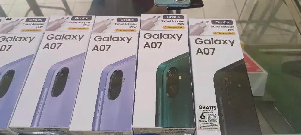 New : Samsung A07 4/64 4G Murah