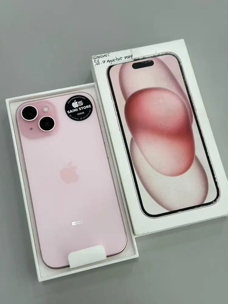 Iphone 15 128gb pink open box