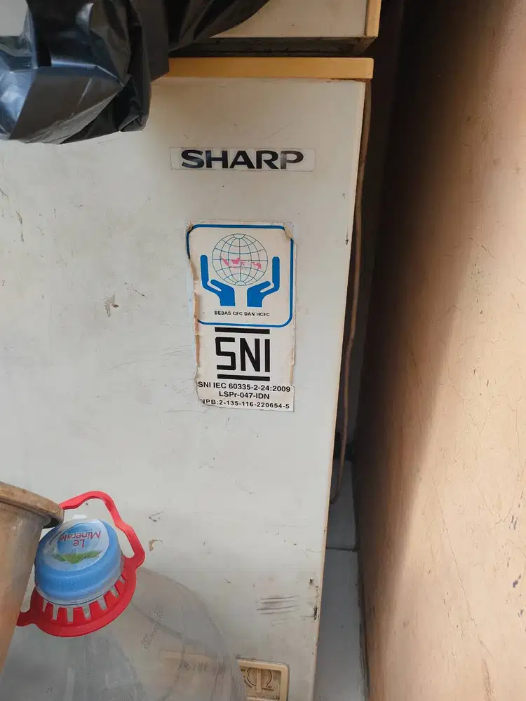Sharp freezer jarang pakai