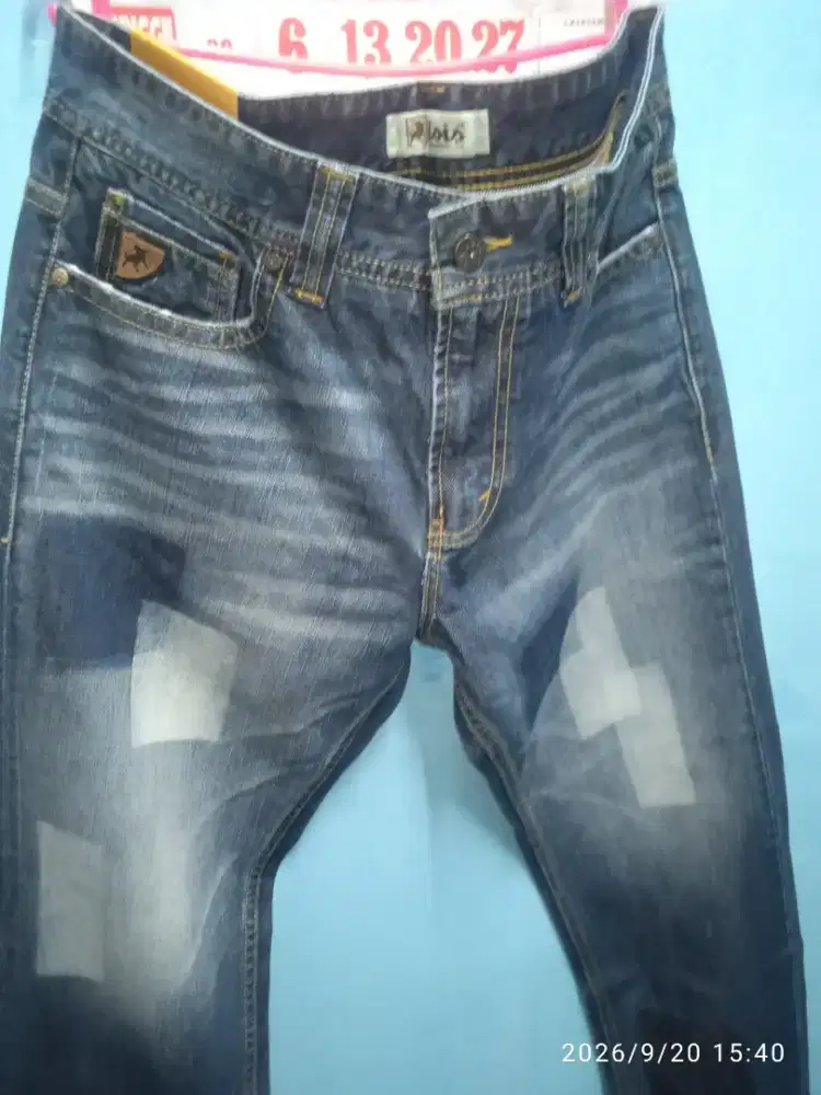 Celana lois baru ukuran 34 slim fit
