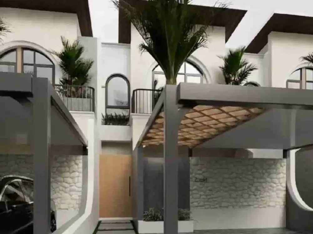 Jual Rumah Baru Villa cluster di Lembang Bandung Utara 2 Lantai + Minipool