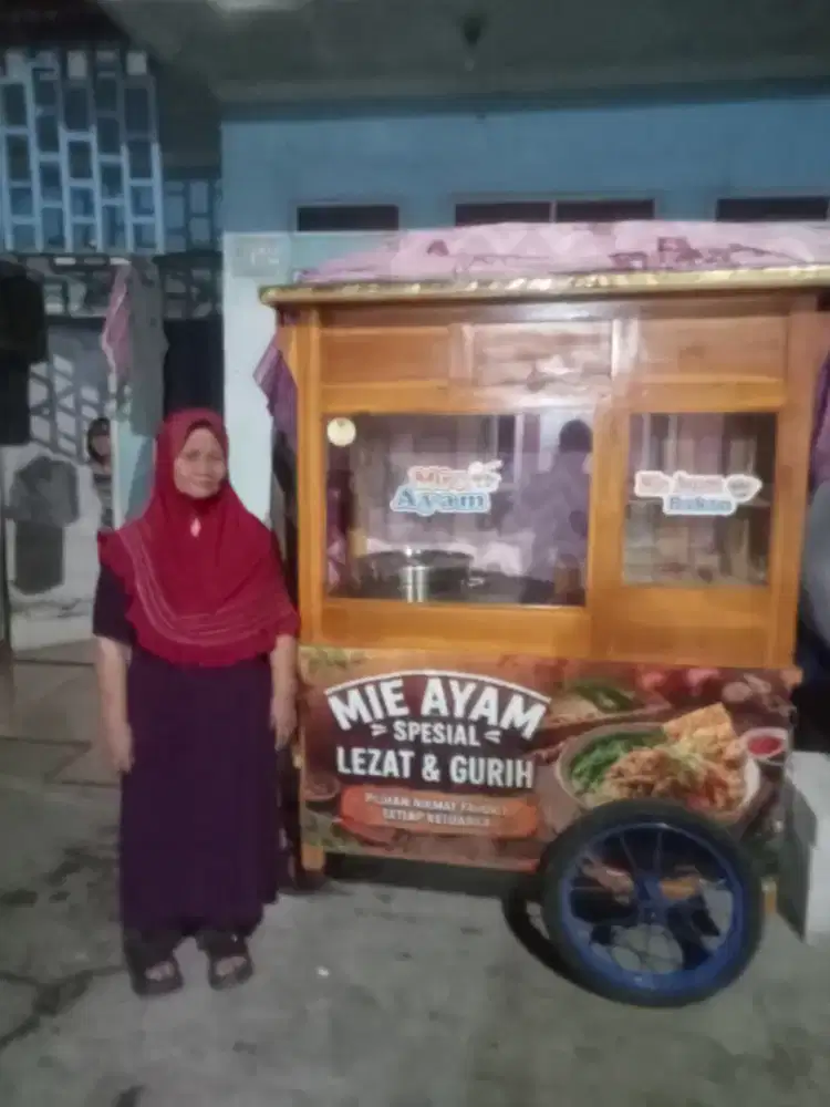 Gerobak Masih Baru buat jualan