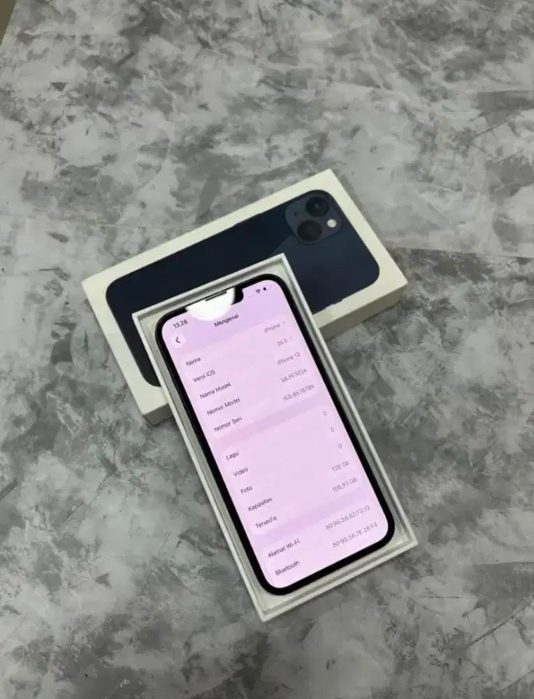 iPhone 13 128GB Midnight iBox Fullset