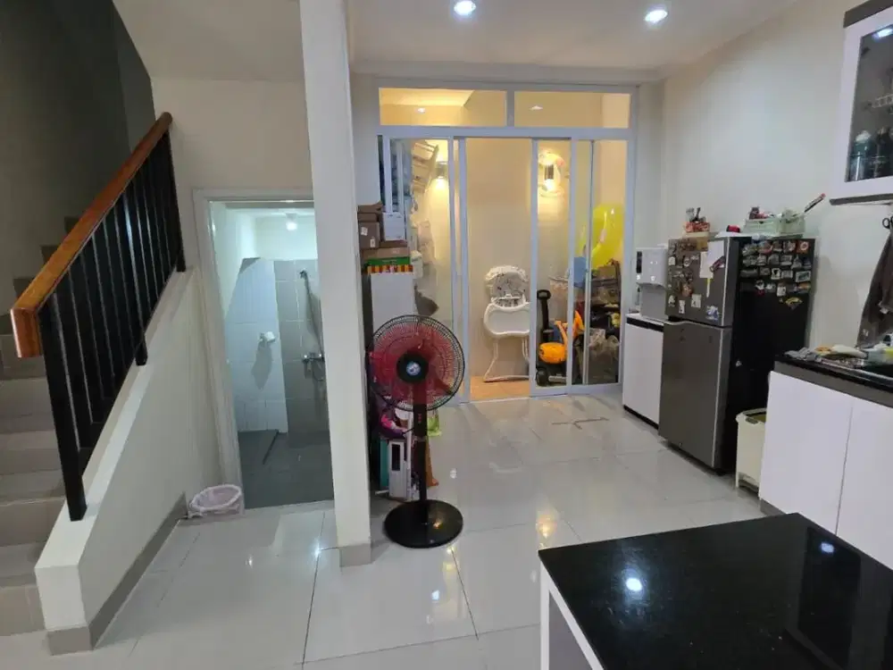 Langka Rumah Full Renov Semi Furnished - Verdi Symphonia Gading Serpong View Danau