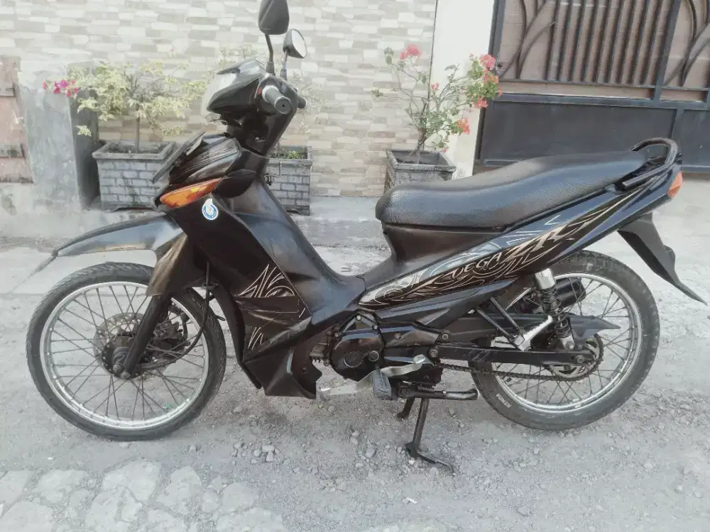 Vega ZR lengkap plat mati