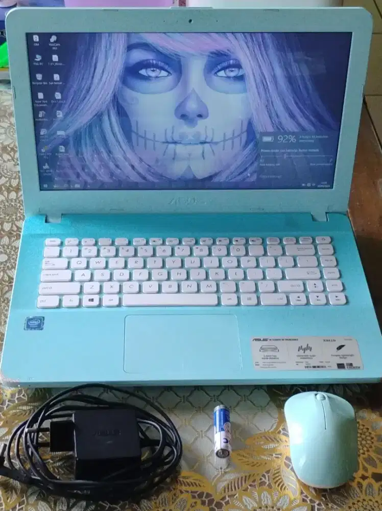 LAPTOP ASUS X441N BODI MULUS ADA BONUS
