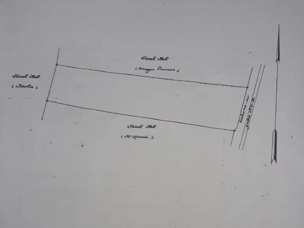 Dijual Tanah Lokasi Strategis, Dekat Pintu Tol Kebomas & Cerme