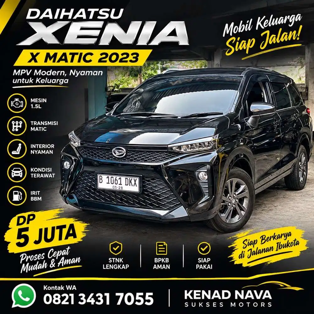 Daihatsu All New Xenia X Matic 2023 DP 5 juta