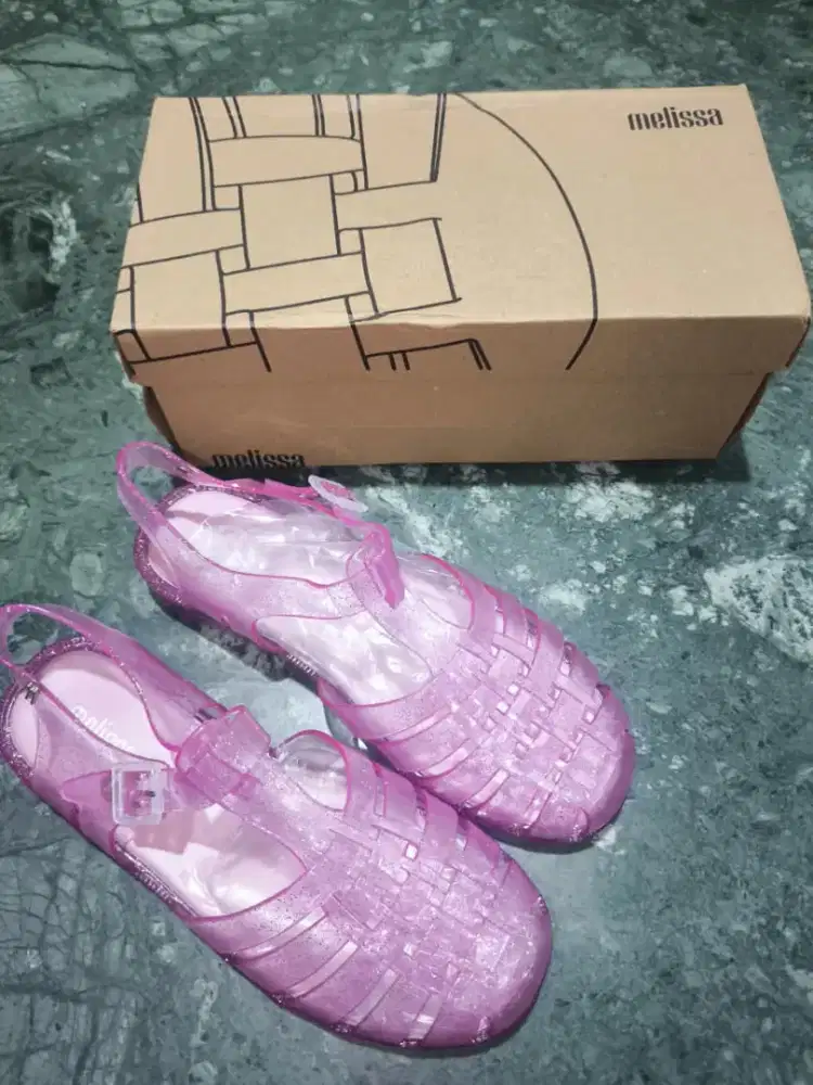 Jual Rugi Melissa Possesion Glitter Pink