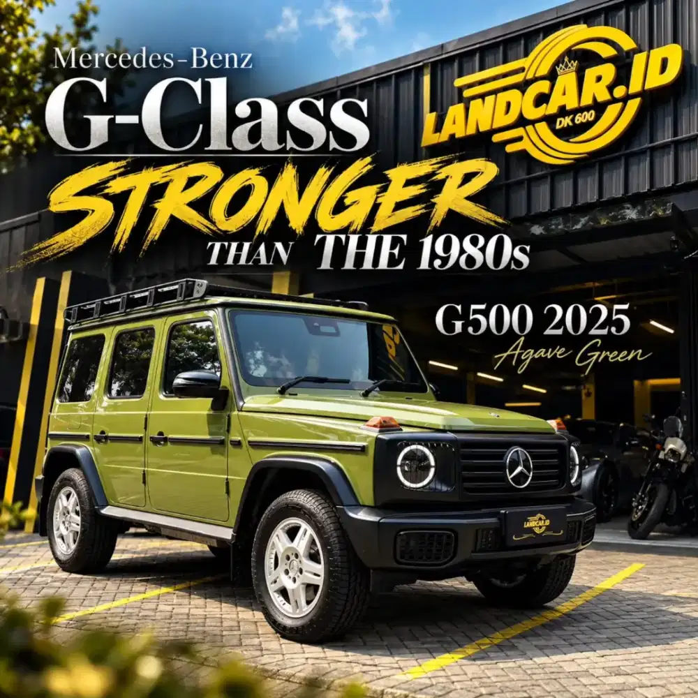 Mercedes-Benz G-Class STRONGER THAN THE 1980s - G500 2025