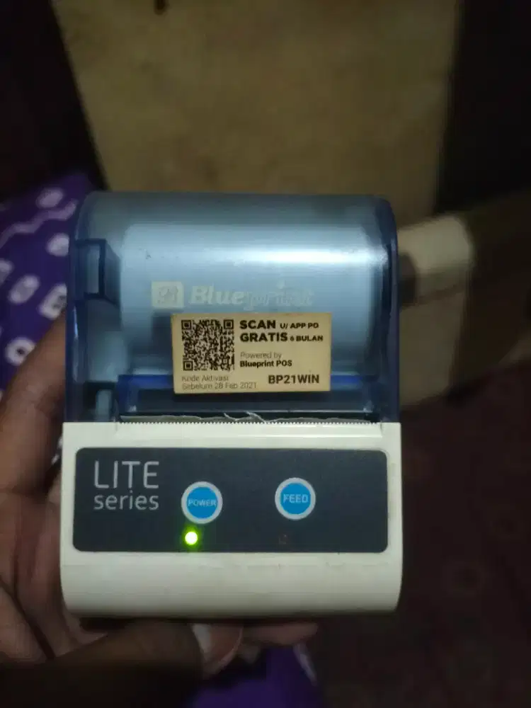 Blue printer thermal bekas