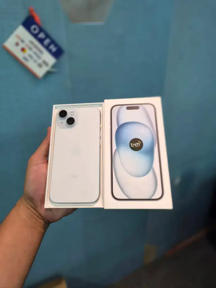 IPhone 15 128GB Ibox Fullset Original Garansi On Panjang