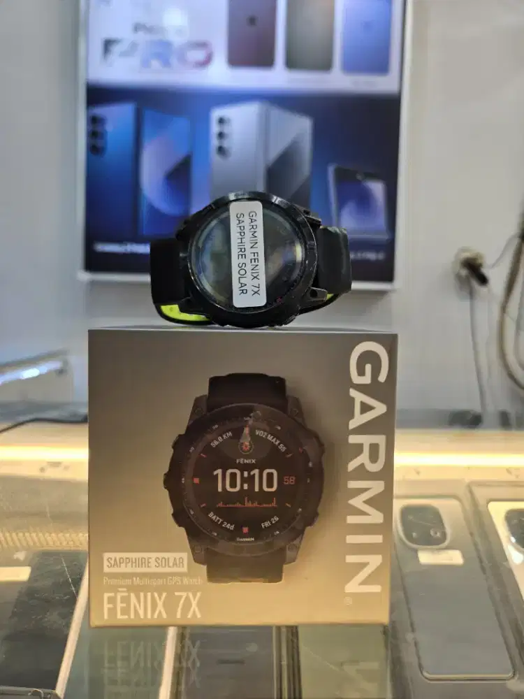 JAM GARMIN FENIX 7X SAPPHIRE SOLAR