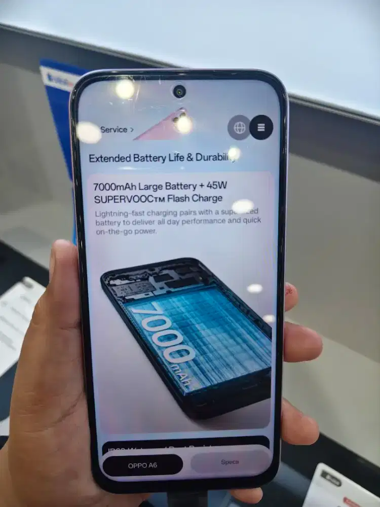 OPPO A6 CICILAN CUKUP KTP AJA FREE 1/2 BULAN ANGSURAN