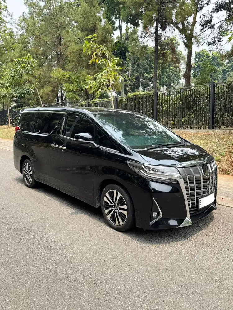 [Km19RB] Toyota Alphard 2.5 G TSS ATPM 2022 Hitam