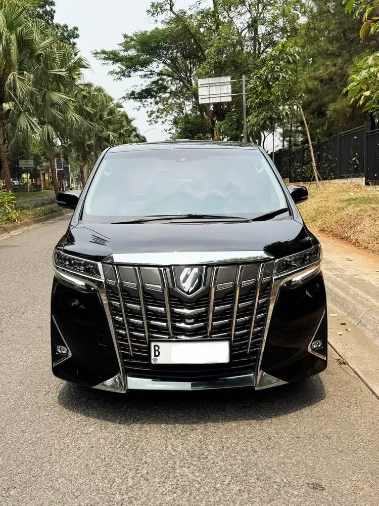 [Km19RB] Toyota Alphard 2.5 G TSS ATPM 2022 Hitam