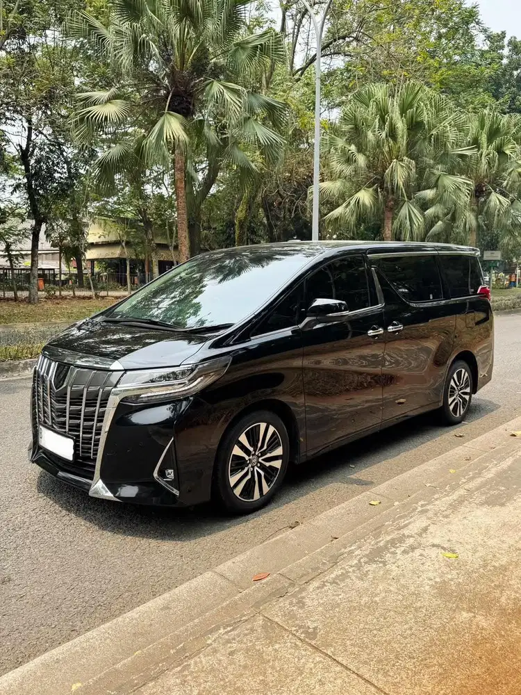 [Km19RB] Toyota Alphard 2.5 G TSS ATPM 2022 Hitam