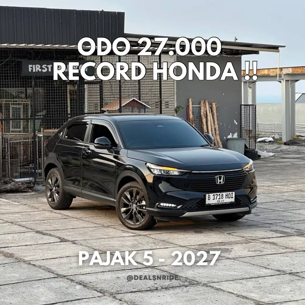 ODO 27.000 LIKE NEW !! PAJAK 5/2027 HONDA NEW HRV SE 2024 MURAH BANGET
