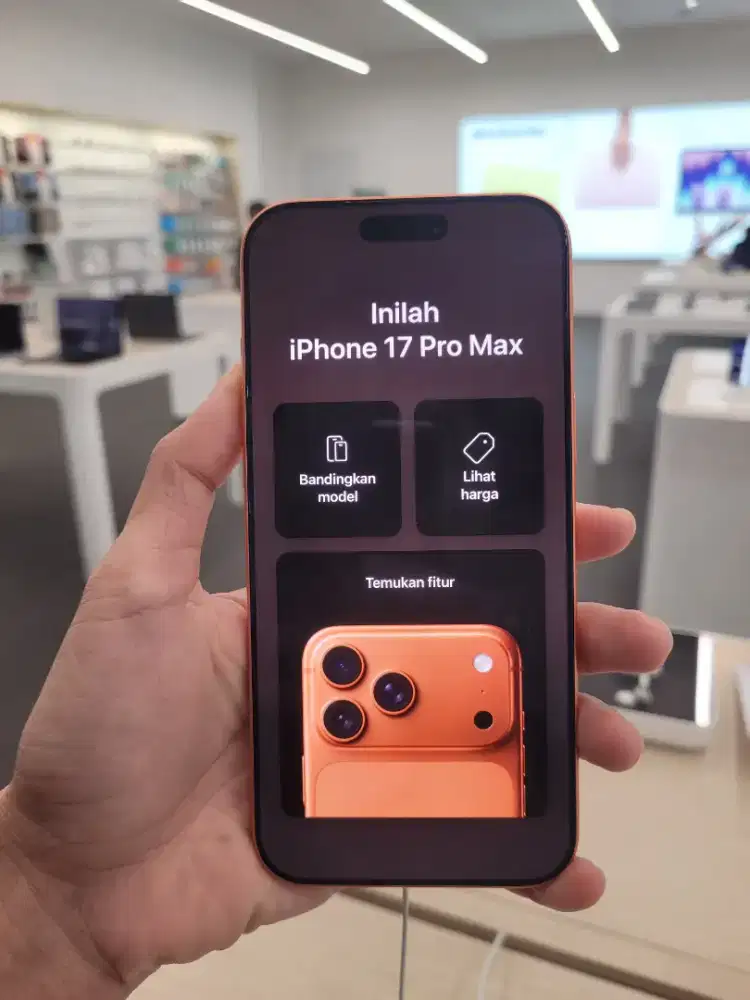Promo iphone 17 pro max bisa kredit cicilan ringan tanpa DP