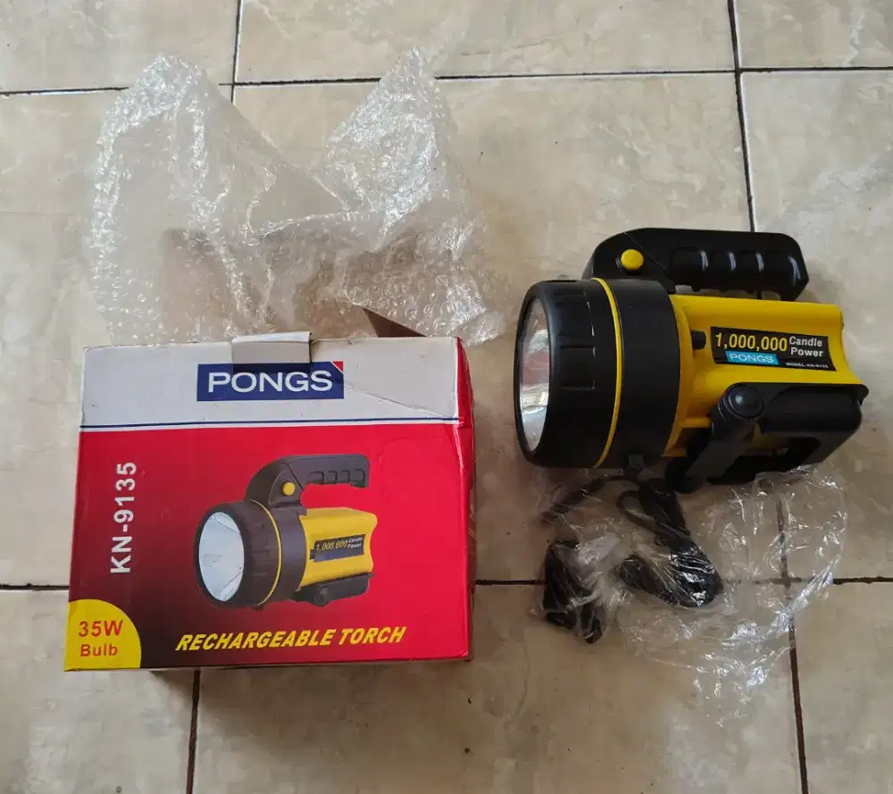 Lampu Senter Genggam Isi Ulang